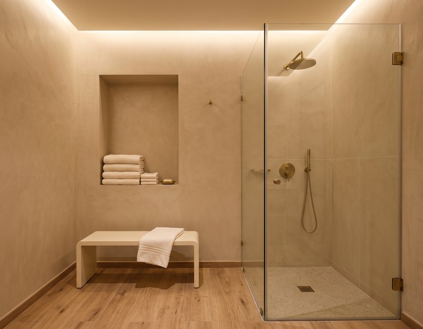 Private massage room